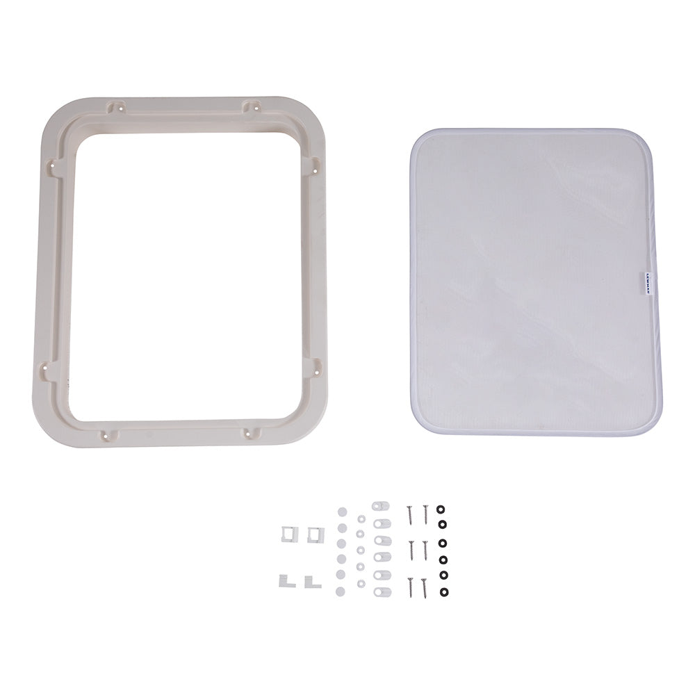 Lewmar White Trim Ring  Screen Kit - Deckhand Marine Supply