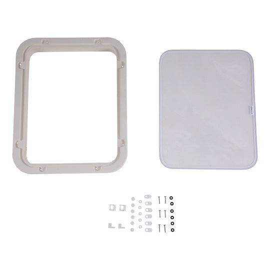 Lewmar White Trim Ring  Screen Kit - Deckhand Marine Supply
