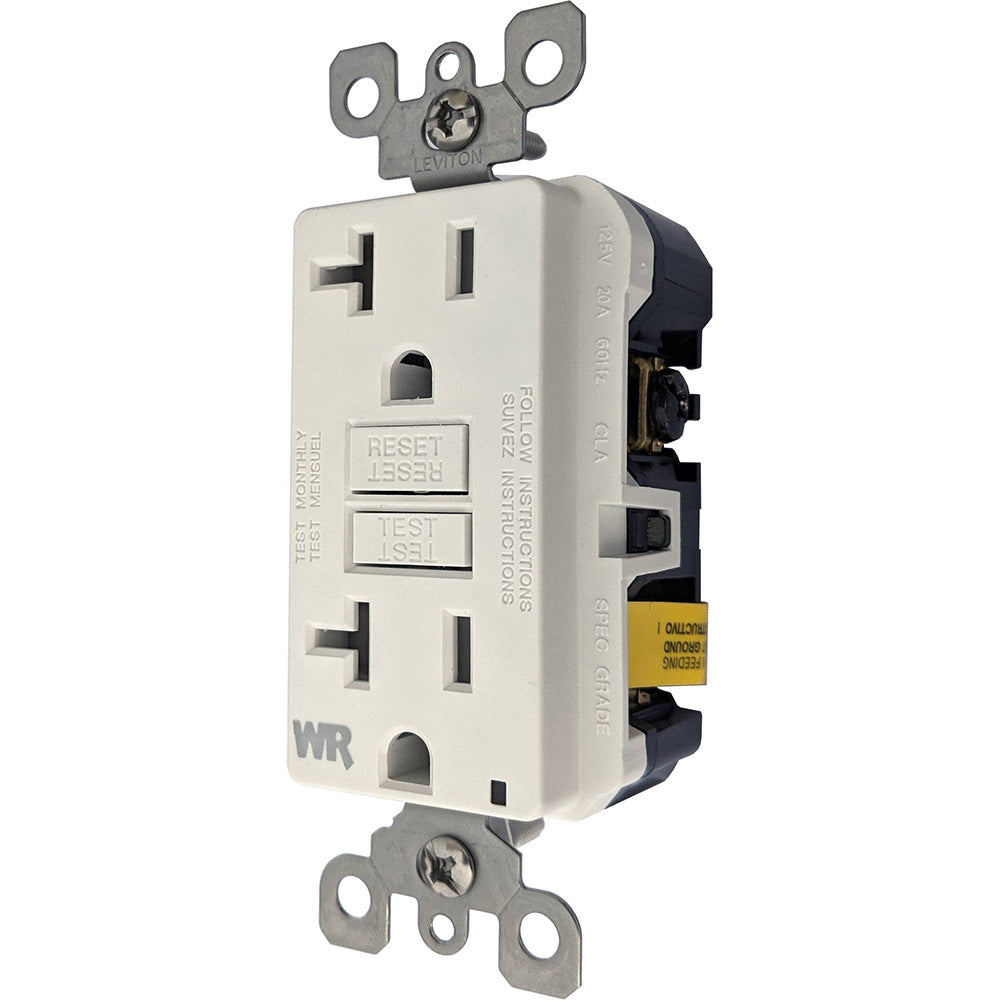 Blue Sea 1698 Marine-Grade Dual GFCI Receptacle - Deckhand Marine Supply