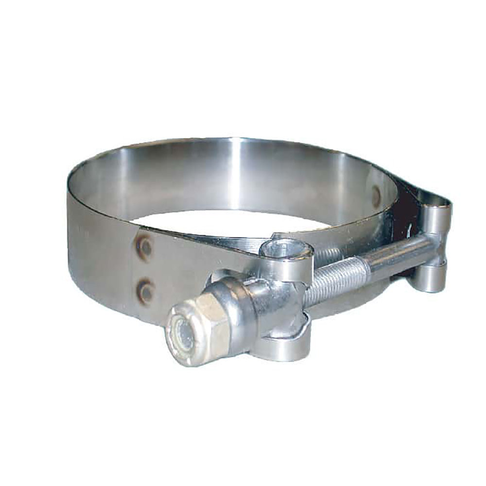 Trident Marine 316 SS T-Bolt Clamp - 3/4" Band - 4.28"-4.59" Range - 10-Pack - Deckhand Marine Supply