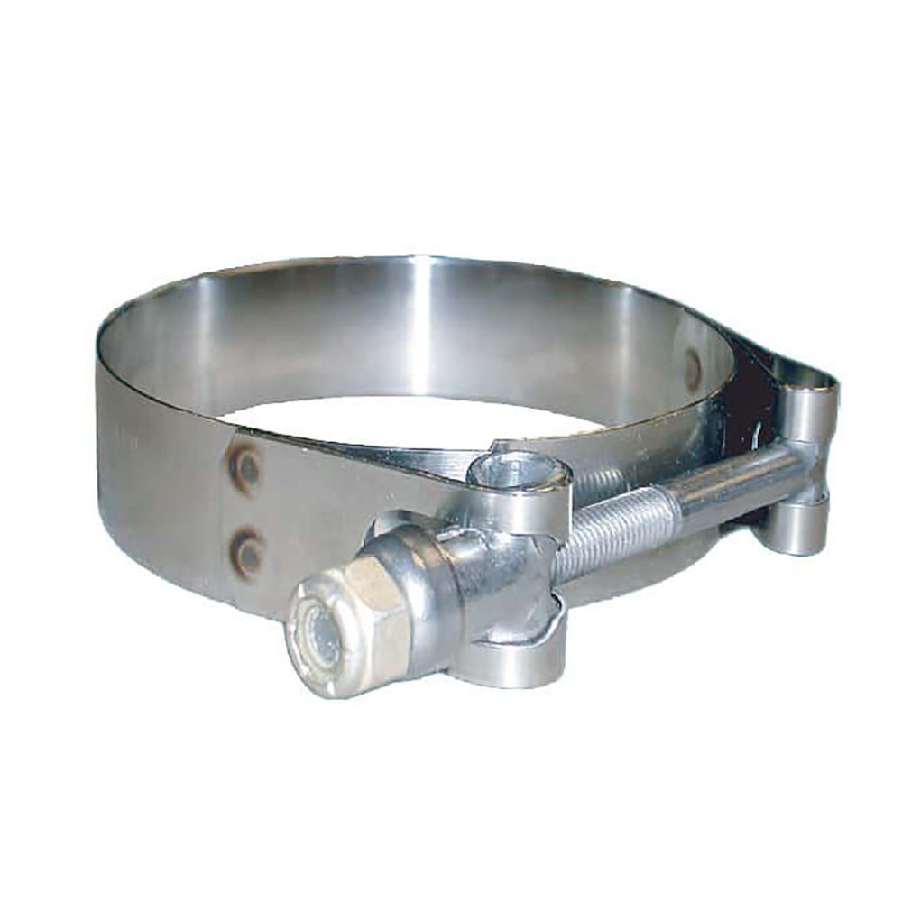Trident Marine 316 SS T-Bolt Clamp - 3/4" Band - 8.30"-8.87" Range - 10-Pack - Deckhand Marine Supply
