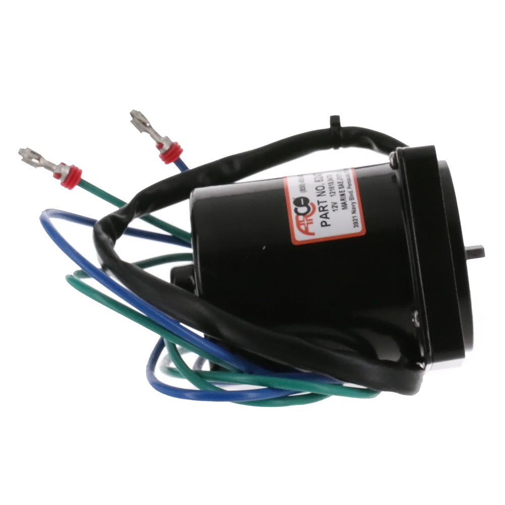 ARCO Marine Original Equipment Quality Replacement Tilt Trim Motor - 2 Wire  4-Bolt Mount - Deckhand Marine Supply