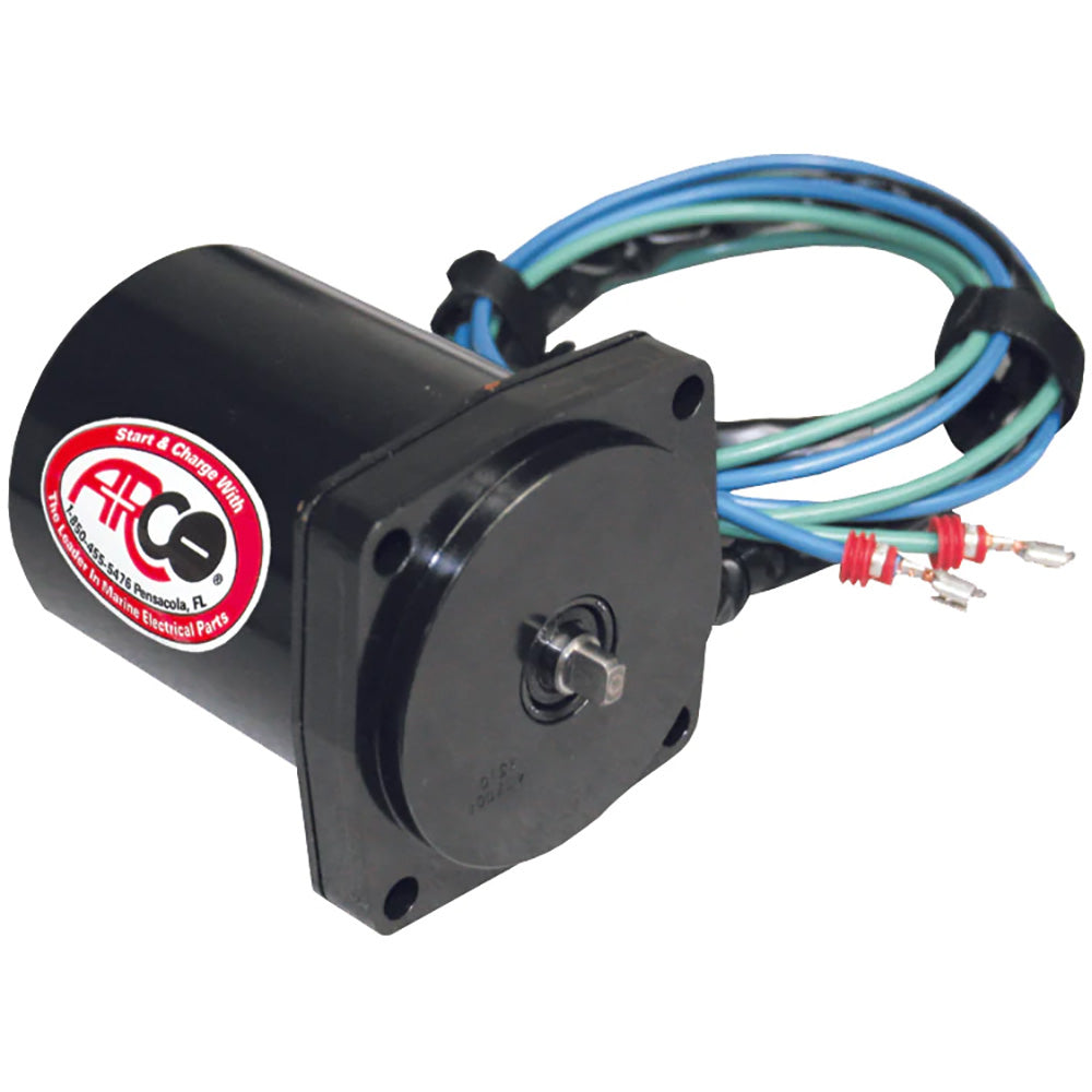 ARCO Marine Original Equipment Quality Replacement Tilt Trim Motor - 2 Wire  4-Bolt Mount - Deckhand Marine Supply