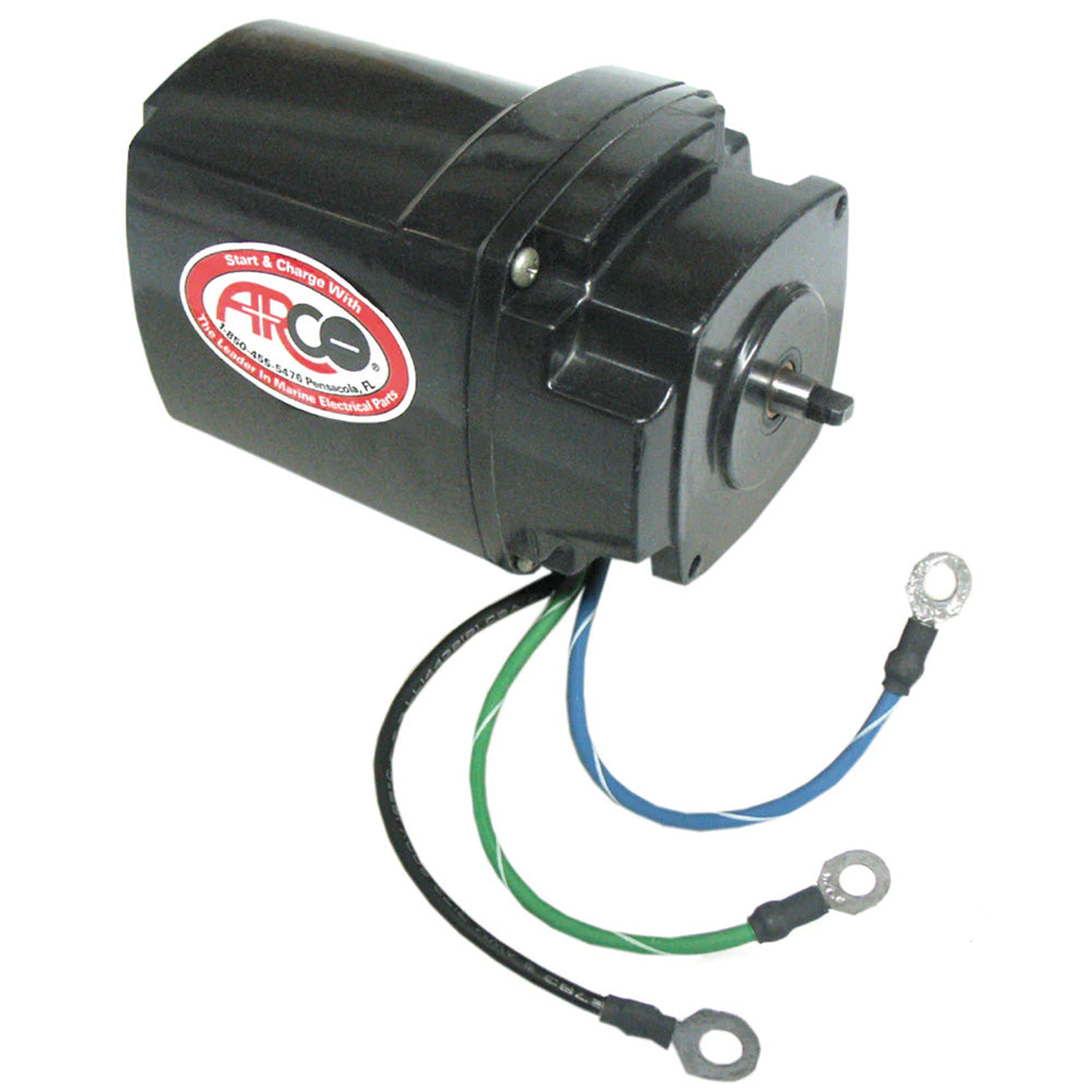 ARCO Marine Original Equipment Quality Replacement Tilt Trim Motor f/Mercruiser I/O  Mercury O/B w/Oildyne Pump - Deckhand Marine Supply