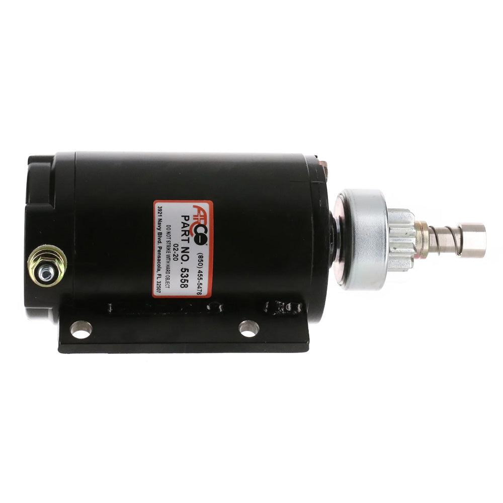 ARCO Marine Original Equipment Quality Replacement Outboard Starter f/Evinrude 40, 50, 75  90 HP E-TEC Models - Deckhand Marine Supply