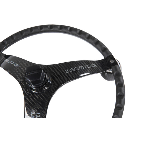 Lewmar Power Grip Carbon Fiber Wheel - Deckhand Marine Supply