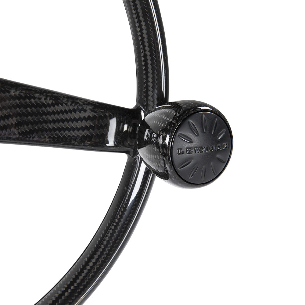 Lewmar Power Grip Carbon Fiber Wheel - Deckhand Marine Supply