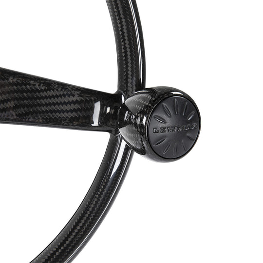 Lewmar Power Grip Carbon Fiber Wheel - Deckhand Marine Supply