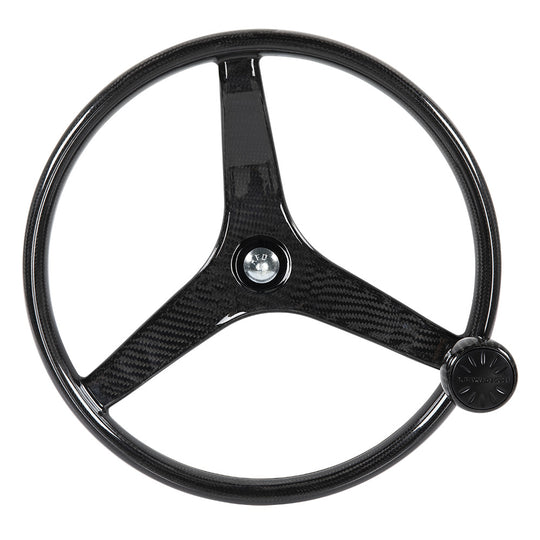 Lewmar Power Grip Carbon Fiber Wheel - Deckhand Marine Supply