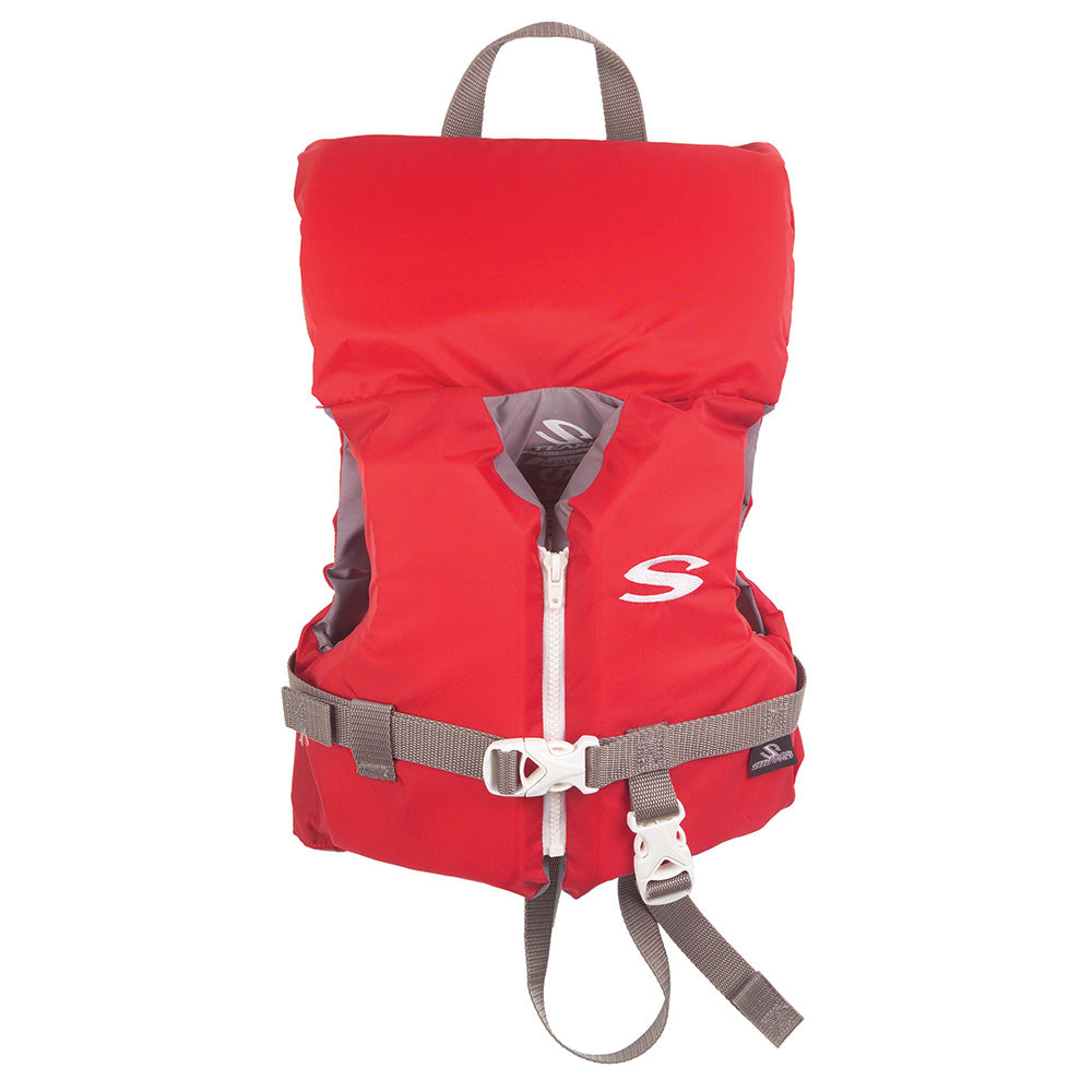 Stearns Classic Infant Life Jacket - Up to 30lbs - Red - Deckhand Marine Supply