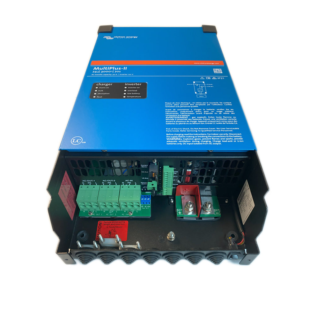 Victron MultiPlus-II 24/3000 - 70-50 - 120V - UL Approved - Deckhand Marine Supply