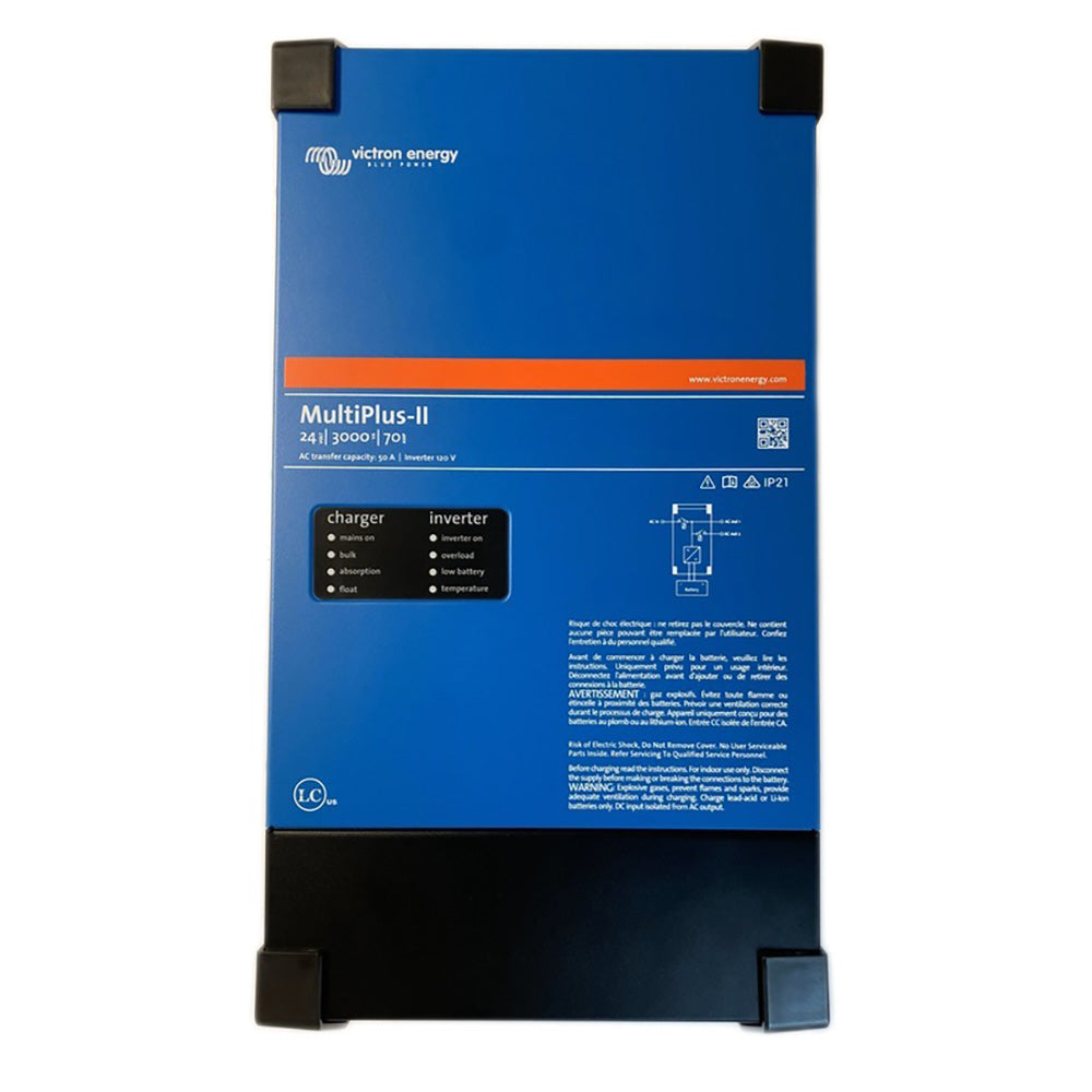 Victron MultiPlus-II 24/3000 - 70-50 - 120V - UL Approved - Deckhand Marine Supply