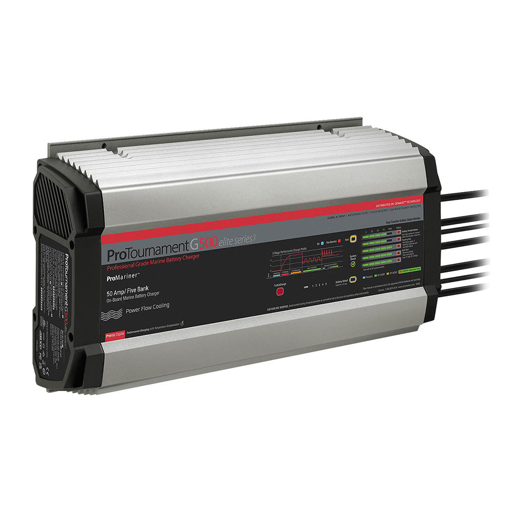 ProMariner ProTournamentelite 500 Battery Charger - 5 Bank - Global/CZone - Deckhand Marine Supply