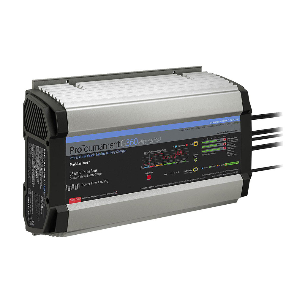 ProMariner ProTournamentelite 360 Battery Charger - 3 Bank - Global/CZone - Deckhand Marine Supply