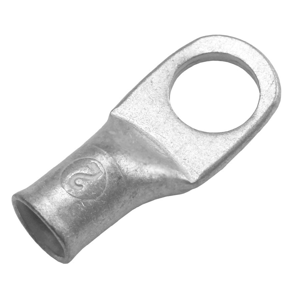 Pacer Tinned Lug 2 AWG - 1/2" Stud Size - 10 Pack - Deckhand Marine Supply