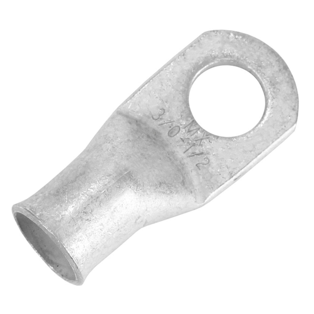 Pacer Tinned Lug 3/0 AWG - 1/2" Stud Size - 10 Pack - Deckhand Marine Supply
