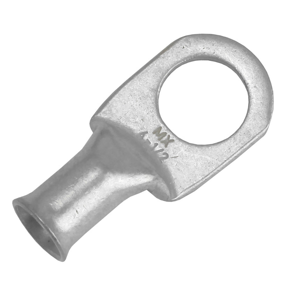 Pacer Tinned Lug 4 AWG - 1/2" Stud Size - 10 Pack - Deckhand Marine Supply
