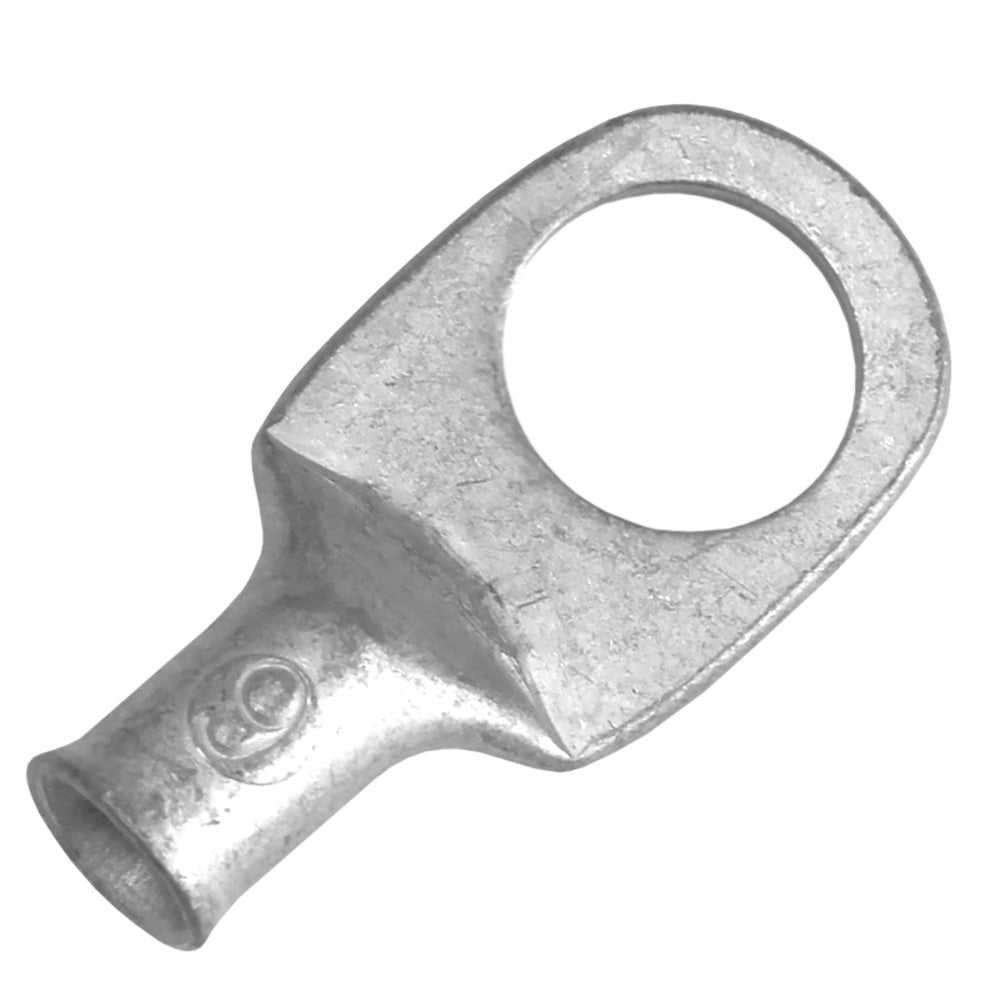 Pacer Tinned Lug 6 AWG - 1/2" Stud Size - 10 Pack - Deckhand Marine Supply
