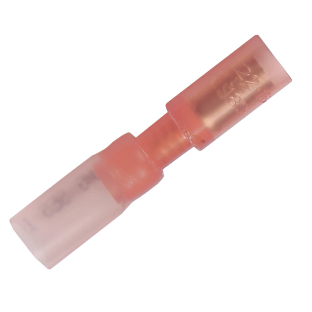 Pacer 22-18 AWG Heat Shrink Female Bullet Terminal - 25 Pack - Deckhand Marine Supply