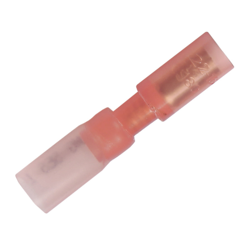 Pacer 22-18 AWG Heat Shrink Female Bullet Terminal - 100 Pack - Deckhand Marine Supply