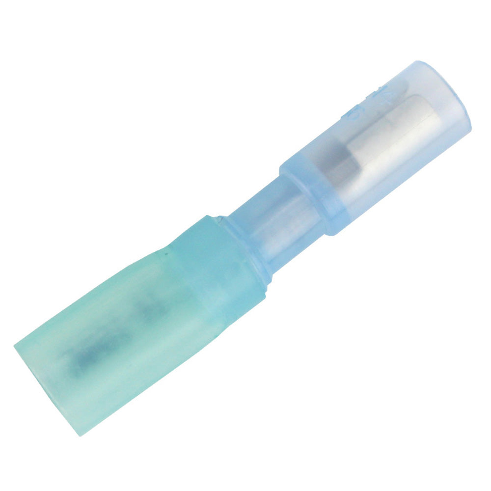 Pacer 16-14 AWG Heat Shrink Female Bullet Terminal - 25 Pack - Deckhand Marine Supply