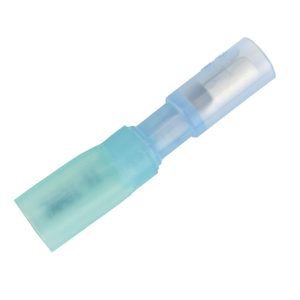 Pacer 16-14 AWG Heat Shrink Female Bullet Terminal - 100 Pack - Deckhand Marine Supply