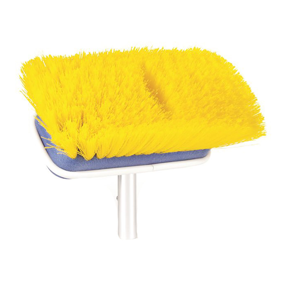 Camco Brush Attachment - Medium - Yellow - Deckhand Marine Supply