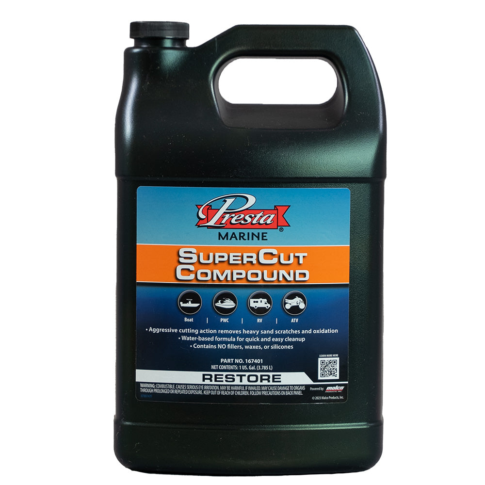 Presta Super Cut Compound - 1 Gallon - Deckhand Marine Supply