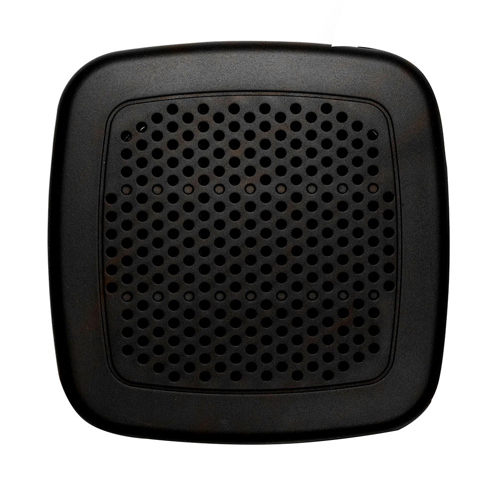 Poly-Planar Rectangular Spa Speaker - Black - Deckhand Marine Supply