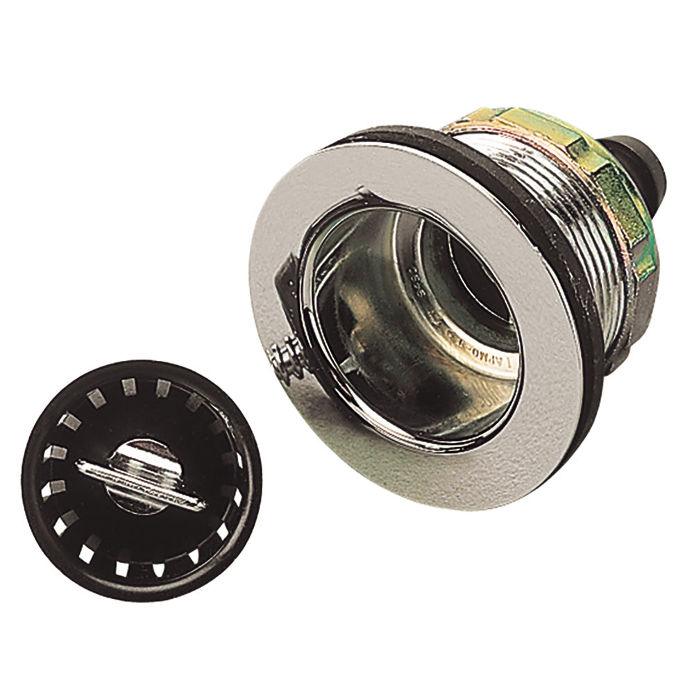 Sea-Dog Sink Drain w/Strainer f/2" Openings - 5/8" Barb - Deckhand Marine Supply