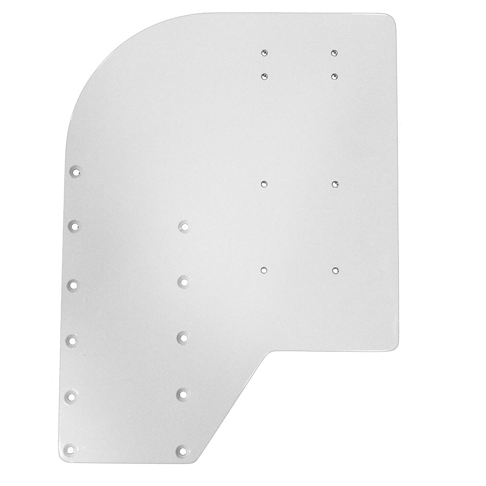Sea Brackets Small Offset Trolling Motor Plate - Deckhand Marine Supply