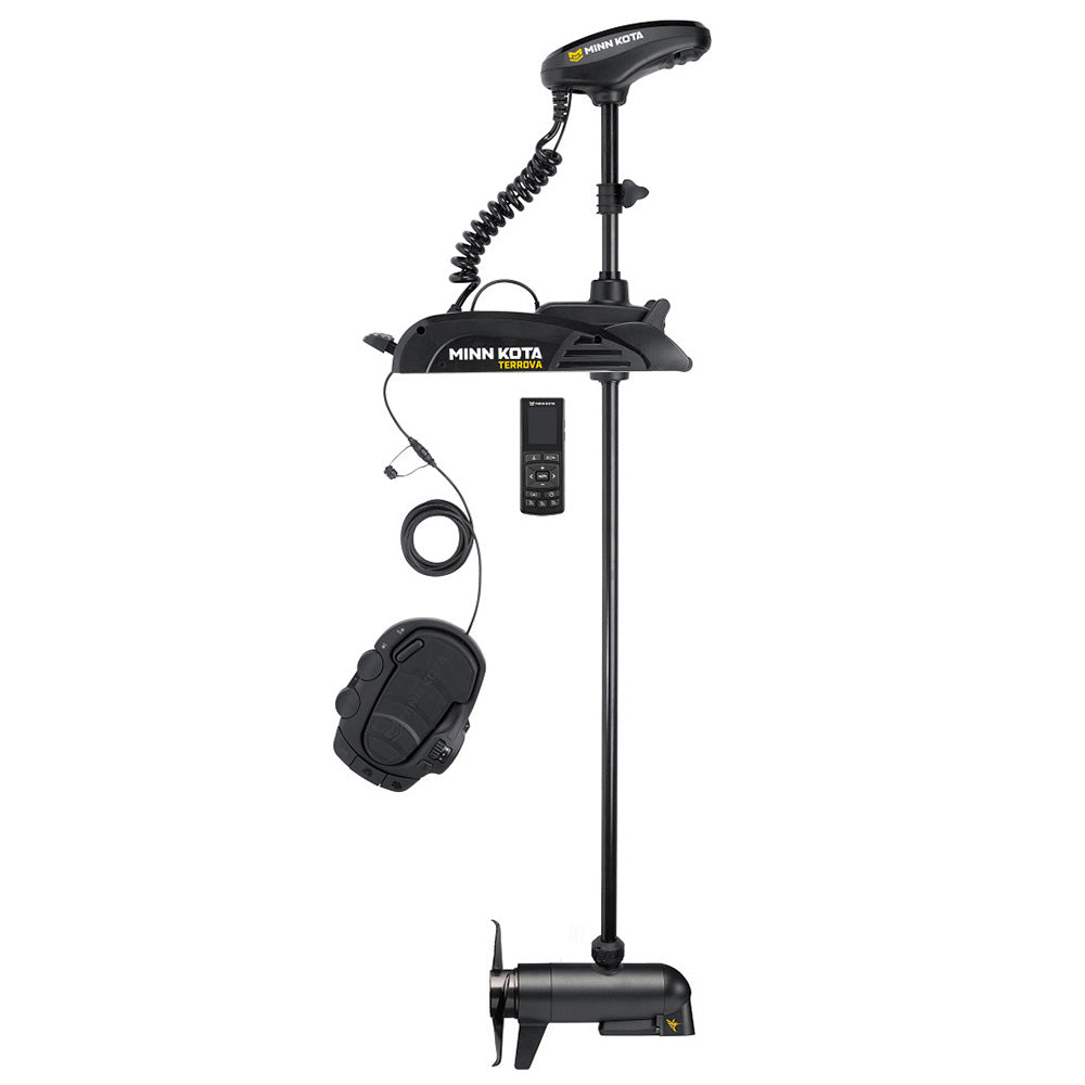 Minn Kota Terrova 112 Trolling Motor w/Wireless Remote - MEGA Down Imaging - 36V - 112LB - 72" - Deckhand Marine Supply