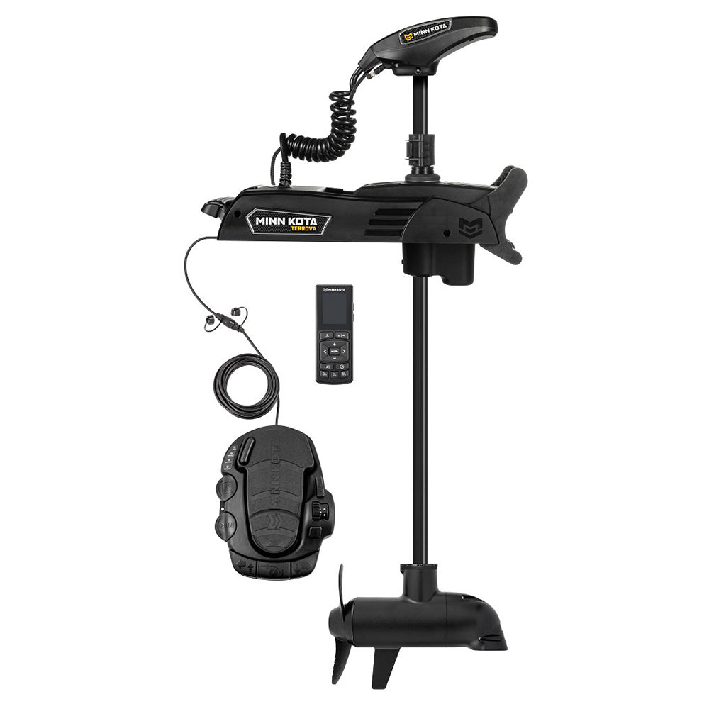Minn Kota Terrova QUEST 90/115 Trolling Motor w/Wireless Remote - Dual Spectrum CHIRP - 24/36V - 90/115LBS - 45" - Deckhand Marine Supply