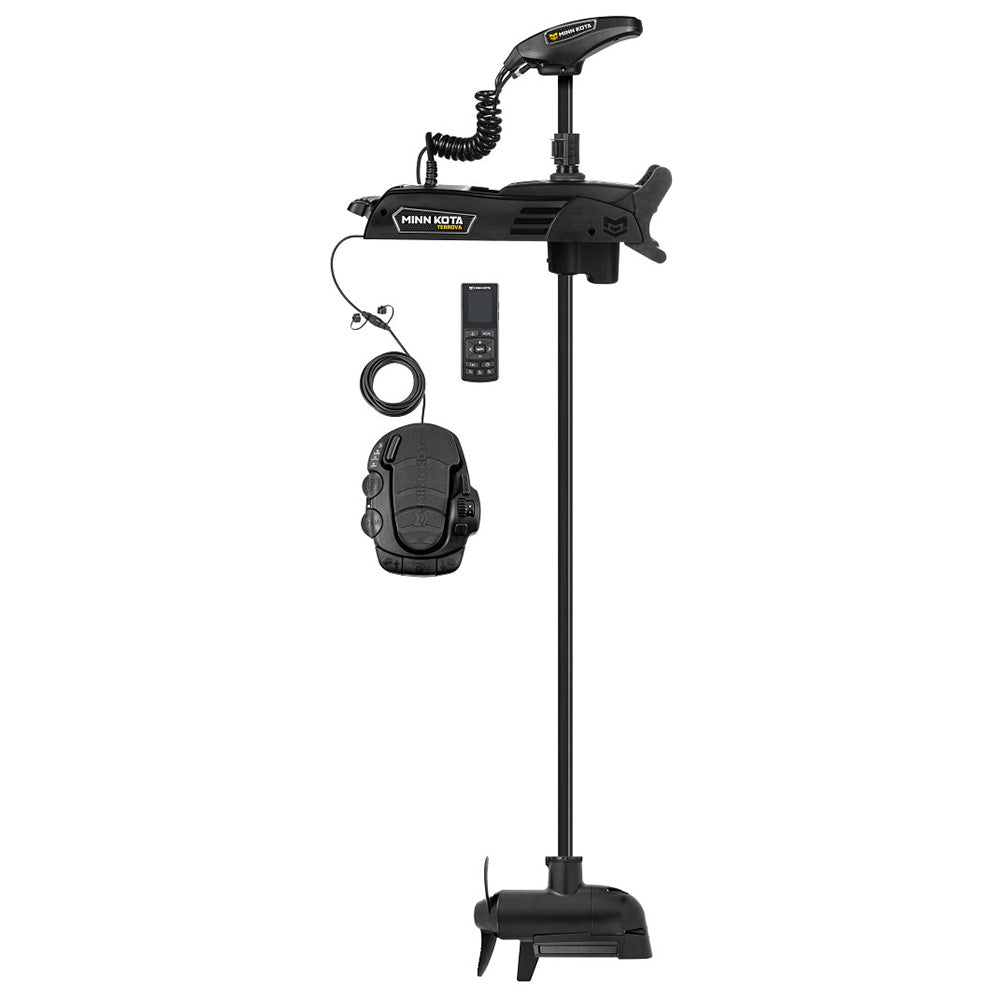 Minn Kota Terrova QUEST 90/115 Trolling Motor w/Wireless Remote - MEGA Down/Side Imaging - 24/36V - 90/115LBS - 72" - Deckhand Marine Supply
