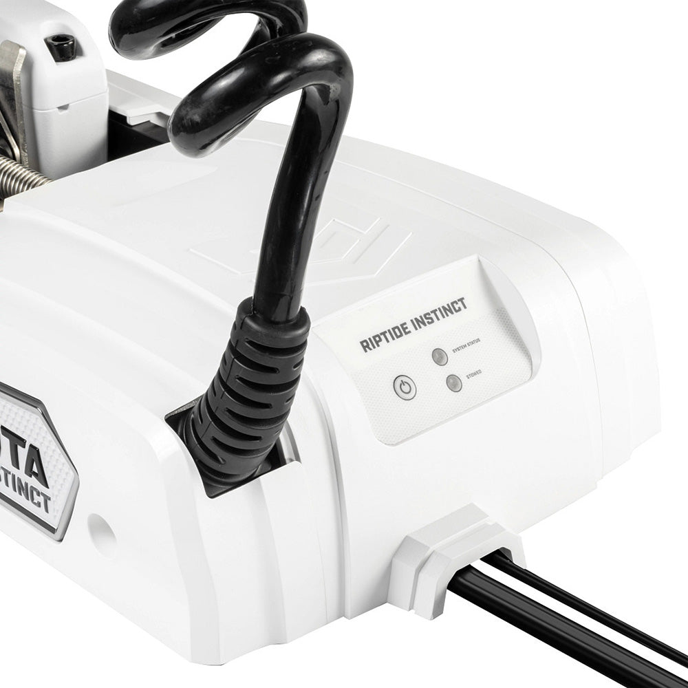 Minn Kota Riptide Instinct QUEST 90/115 Trolling Motor w/Wireless Remote - 24/36V - 90/115LBS - 72" -White - Deckhand Marine Supply