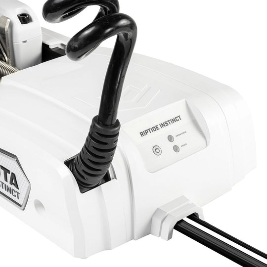 Minn Kota Riptide Instinct QUEST 90/115 Trolling Motor w/Wireless Remote - 24/36V - 90/115LBS - 72" -White - Deckhand Marine Supply