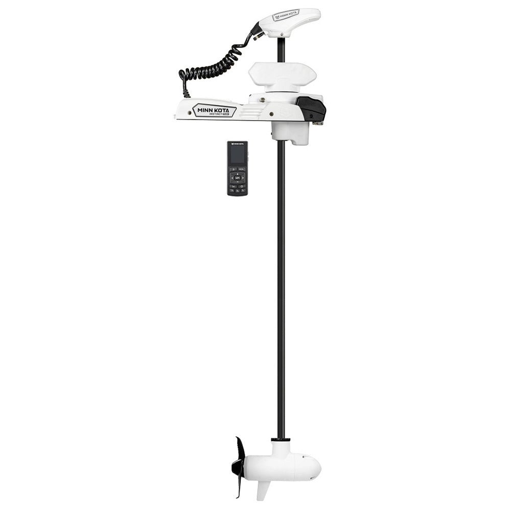 Minn Kota Riptide Instinct QUEST 90/115 Trolling Motor w/Wireless Remote - 24/36V - 90/115LBS - 72" -White - Deckhand Marine Supply
